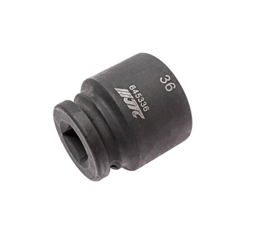 JTC-645336 - Головка торцевая 3/4" 36мм 12-ти гранная ударная L=56мм JTC - 
	12 граней, метрический размер.
	Изготовлена из высококачественной хром-молибденовой стали.
	Размер: 3/4"х36 мм.
	Общая длина: 56 мм.
	Габаритные размеры: 56/54/54 мм. (Д/Ш/В JTC-645336 - фото 16684502