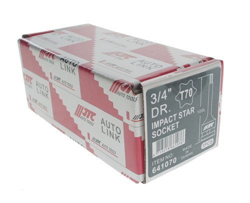 JTC-65260 - Головка торцевая 3/4" 60мм L=78мм JTC - 
6 граней, метрический размер.
Диаметр: 60 мм.
Общая длина: 78 мм.
Размер: 3/4” Dr.
Изготовлена из закаленной хром-ванадиевой стали.
Габаритные размеры: -/-/- мм. (Д/Ш/В)
Вес: - гр. JTC-65260 - фото 16684586