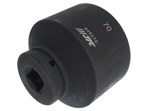 JTC-645270 - Головка торцевая 3/4" 70мм ударная L=85мм JTC - Головка торцевая ударная, размер 70&nbsp;мм, 6-гранная (шестигранная). Под вороток 3/4&nbsp;дюйма. Для использования с ударными гайков&cedil;ртами. Изготовлено из хром-молибденовой стали, котора JTC-645270 - фото 16684598