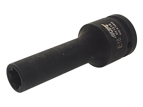 JTC-641218 - Головка торцевая 3/4" TORX E18 ударная глубокая L=110мм JTC - 
Материал: CR-MO.
3/4" DR.
Размер: E18.
Длина: 110 мм. JTC-641218 - фото 16684622
