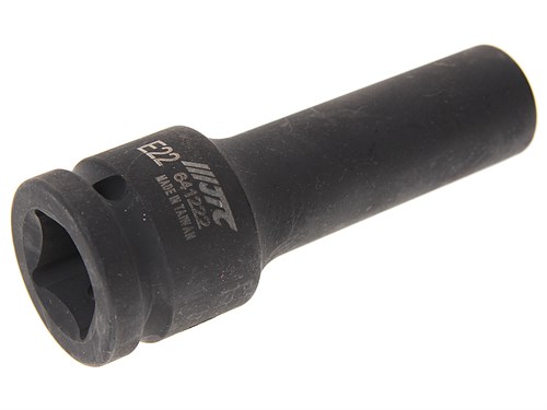 JTC-641222 - Головка торцевая 3/4" TORX E22 глубокая L=110мм JTC - 
Материал: хромомолибденовая сталь.
Посадочный квадрат: 3,4"Dr.
Длина: Е22/110 мм. JTC-641222 - фото 16684627