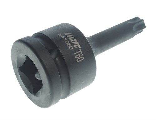 JTC-641060 - Головка торцевая 3/4" TORX T60 ударная JTC - 
Материал: SNCM 8660.
3/4" DR.
Длина: 100 мм.
Размер: T60. JTC-641060 - фото 16684637