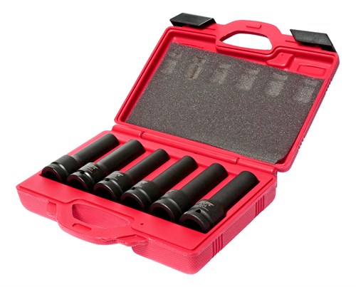 JTC-J606E - Набор головок торцевых 3/4" TORX (E18-E24) 12-ти гран. (17-19мм) ударных глубоких L=110мм 6 пр. JTC - 
	В комплекте:
		
			Е18, Е20, Е22, Е24.
			Головка 12 граней 17, 19 мм.
		
	
	Под ключ 3/4".
	Материал: хром-молибденовая сталь.
	Д JTC-J606E - фото 16684893
