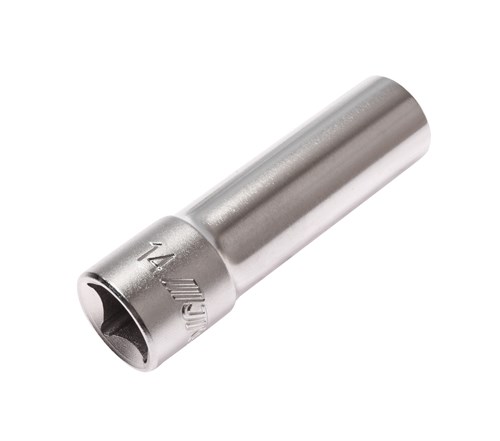 JTC-47614 - Головка торцевая 1/2" 14мм глубокая L=76мм JTC - 
  6 граней, метрический размер. 
  Изготовлена из закаленной хром-ванадиевой стали.    
  Размер: 1/2&rdquo;х14 мм.
  Общая длина: 76 мм.    
  Количество в оптовой упаковке: 10 шт. и 200  JTC-47614 - фото 16685119