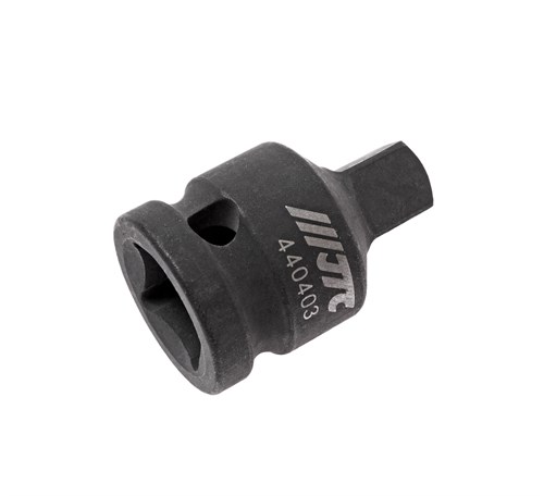 JTC-440403 - Адаптер 1/2"(F)х3/8"(М) 38мм, d=25мм ударный JTC - 
	Изготовлен из высококачественной хром-молибденовой стали.
	Размер: F1/2"хМ3/8".
	Диаметр: 25 мм.
	Длина: 38 мм.
	Количество в оптовой упаковке: 5 шт. и 40 шт.
	Габаритные размеры: 38/ JTC-440403 - фото 16685135