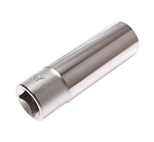 JTC-47617 - Головка торцевая 1/2" 17мм глубокая L=76мм JTC - 
  6 граней, метрический размер. 
  Изготовлена из закаленной хром-ванадиевой стали.    
  Размер: 1/2&rdquo;х17 мм.
  Общая длина: 76 мм.    
  Количество в оптовой упаковке: 10 шт. и 100  JTC-47617 - фото 16685187