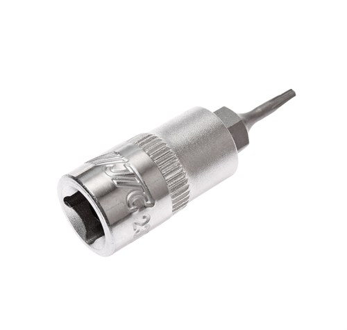 JTC-23706 - Бита-головка 1/4" TORX T6х37мм JTC - 
	Изготовлена из закаленной хром-ванадиевой стали.
	Размер: 1/4"хТ6.
	Общая длина: 37 мм.
	Длина насадки: 15 мм.
	Габаритные размеры: 37/12/12 мм. (Д/Ш/В)
	Вес: 19 г.






Размер
Усилие max., JTC-23706 - фото 16685339