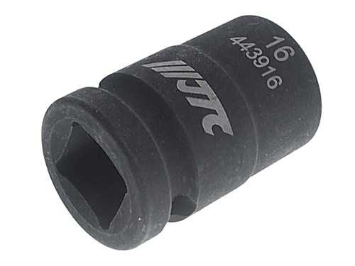 JTC-443916 - Головка торцевая 1/2" 16мм 12-ти гранная ударная L=38мм JTC - 
12 граней, метрический размер.
Общая длина: 38 мм.
Размер: 1/2" Dr.х16 мм.
Изготовлена из высококачественной хром-молибденовой стали. JTC-443916 - фото 16685491