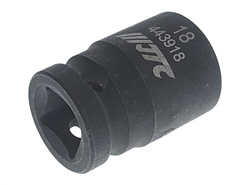 JTC-443918 - Головка торцевая 1/2" 18мм 12-ти гранная ударная L=38мм JTC - 
12 граней, метрический размер.
Общая длина: 38 мм.
Размер: 1/2" Dr.х18 мм.
Изготовлена из высококачественной хром-молибденовой стали. JTC-443918 - фото 16685505