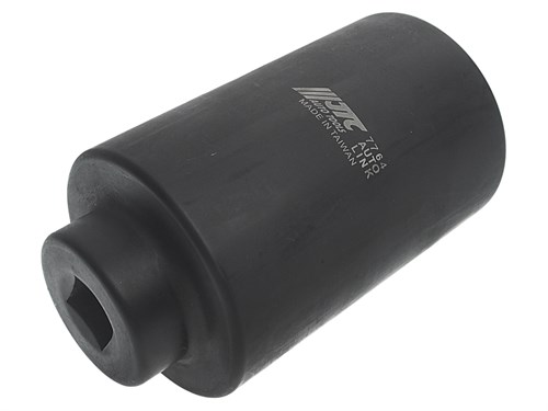 JTC-7764 - Головка для шлицевой гайки коробки отбора мощности и для гайки подвески оси прицепа (SCANIA) JTC - Для снятия / установки гайки коробки отбора мощности тягача SCANIA, также подходит для гайки третьей оси прицепа.

Размер: 1/2" OR&nbsp;x 47.5  JTC-7764 - фото 16685558