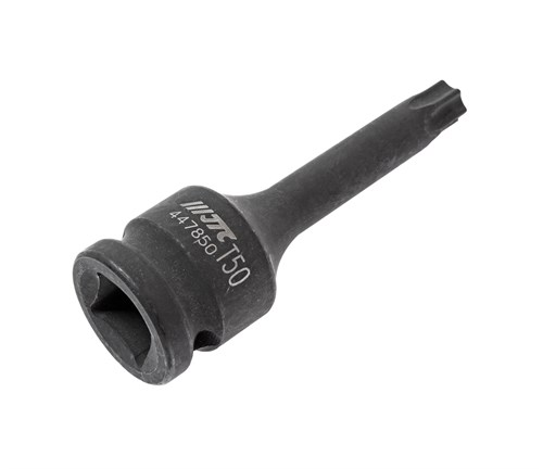 JTC-447850 - Бита-головка 1/2" TORX T50х78мм ударная JTC - 
	Материал: SNCM 8660.
	Размер: TORX 1/2"хT50.
	Общая длина: 78 мм.
	Габаритные размеры: 78/25/25 мм. (Д/Ш/В)
	Вес: 93 гр.






Размер
Усилие max., lb-in
Усилие max., Н&middot;м

 JTC-447850 - фото 16685650