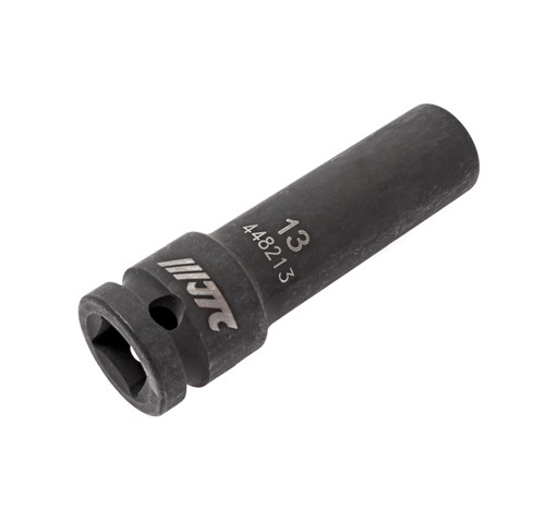 JTC-448213 - Головка торцевая 1/2" 13мм ударная глубокая L=82мм JTC - 
  6 граней, метрический размер. 
  Изготовлена из высококачественной хром-молибденовой стали. 
  Размер: 1/2&quot;х13 мм.
  Общая длина: 82 мм. 
  Количество в оптовой упаковке: 1 JTC-448213 - фото 16685777