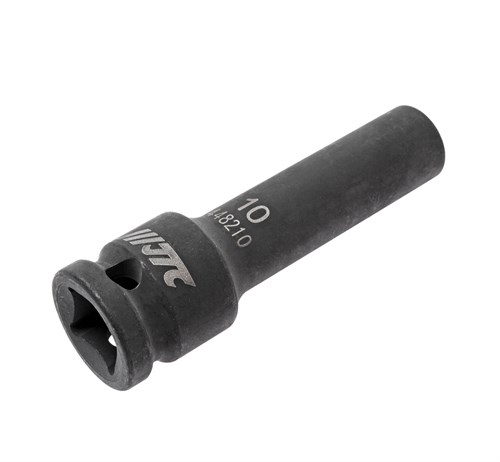 JTC-448210 - Головка торцевая 1/2" 10мм ударная глубокая L=82мм JTC - 
  6 граней, метрический размер. 
  Изготовлена из высококачественной хром-молибденовой стали. 
  Размер: 1/2&quot;х10 мм.
  Общая длина: 82 мм. 
  Количество в оптовой упаковке: 1 JTC-448210 - фото 16685810