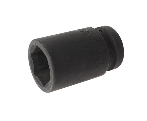 JTC-849038 - Головка торцевая 1" 38мм ударная глубокая L=92мм JTC - 
6 граней, метрический размер.
Диаметр: 38 мм., ширина - 58 мм.
Общая длина: 92 мм.
Размер: 1” Dr.
Изготовлена из высококачественной хром-молибденовой стали.
Габаритные размеры: 100 JTC-849038 - фото 16685890
