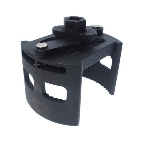 JTC-4584 - Съемник фильтров масляных 1/2" 24мм (d=104-150) 2-х позиционный JTC - 
Особая рифленая конструкция способствует крепкому захвату масляного фильтра.
Универсальный дизайн для масляных фильтров различных типов.
Специальная пружина в конструкции JTC-4584 - фото 16686159