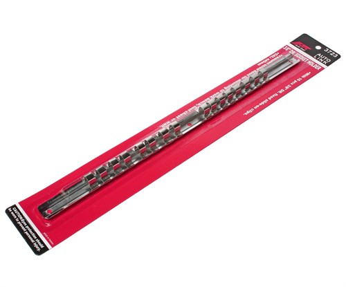 JTC-3723 - Держатель головок 3/8" L=400мм стальная рейка 16шт. JTC - 
  Планка для удержания головок квадратом присоединения 3/8&quot; с возможностью крепления к стене или верстаку.
  Стальная рейка с фиксаторами надежно удерживает головки.
  Головки л JTC-3723 - фото 16686655