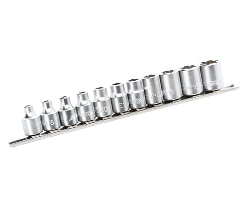 JTC-7124 - Набор головок STAR SOCHET 3/8" E5-E20 11 предметов JTC - 
Специально разработаны для низкопрофильных болтов TORX где обычный ключ не обеспечивает полного контакта с крепежом;
Комплектация: головки 3/8" Dr. размеров E5, E6, E7, E8, E10, E11, E12 JTC-7124 - фото 16689264