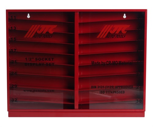 JTC-H4137P - Шкаф металлический для головок торцевых JTC - Металлический шкаф для головок торцевых JTC H4137P представляет собой прочную и эргономичную навесную конструкцию, которая используется для комплектации автосервиса, шиномонтажной мастерской.

Мар JTC-H4137P - фото 16689657