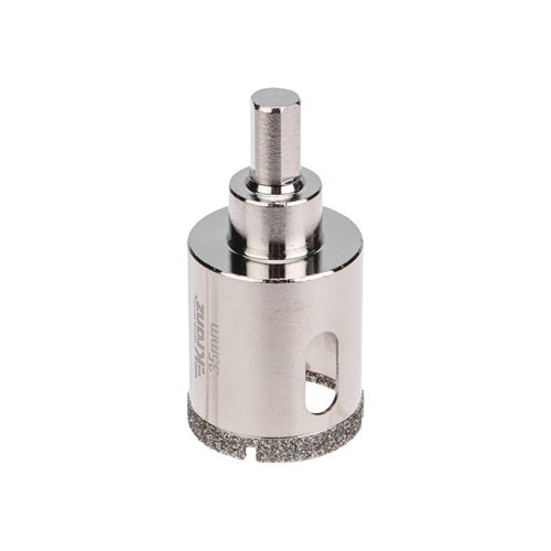 Коронка алмазная 35мм с центровочным сверлом Kranz KR-92-0011 1544539 - фото 16691028