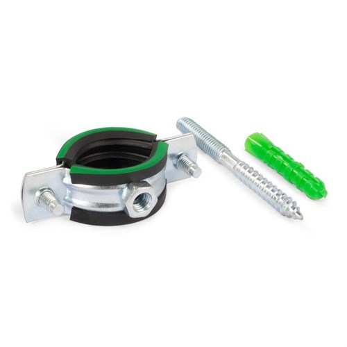 Хомут трубный ТХК комплект 3/4дюйм (25-28мм) M8 Fortisflex 59901 1280442 - фото 16691036