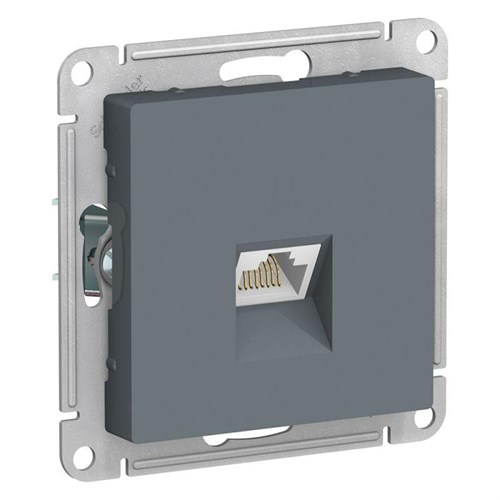 Розетка компьютерная AtlasDesign RJ45 кат.6A механизм грифель SE ATN000786 1324403 - фото 16691565