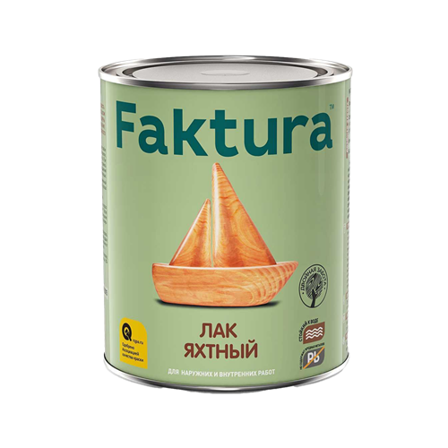 Лак Faktura яхтный 0,7 л 00501451708 - фото 16696988
