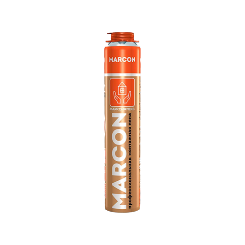 Пена монтажная пистолетная профессиональная, Marcon Pro 65+ 1000 г 850 мл 00501453645 - фото 16697436