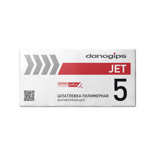 Выравнивающая полимерная шпатлевка, DANO JET 5, 25 кг ODA96091 - фото 16702197