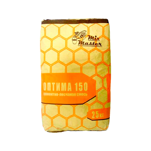 Цементно-песчаная смесь МиксМастер Оптима М150, 25 кг TH462 - фото 16702433