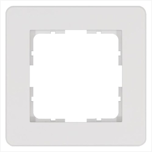 Рамка 1-м G-Flex бел. глянцевый Jasmart G1101W 1945021 - фото 16704649