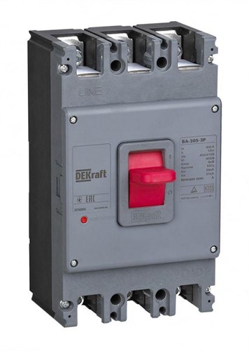 Выключатель автоматический 3п 250А 35кА ВА-305 DEKraft 22759DEK 1347854 - фото 16704912