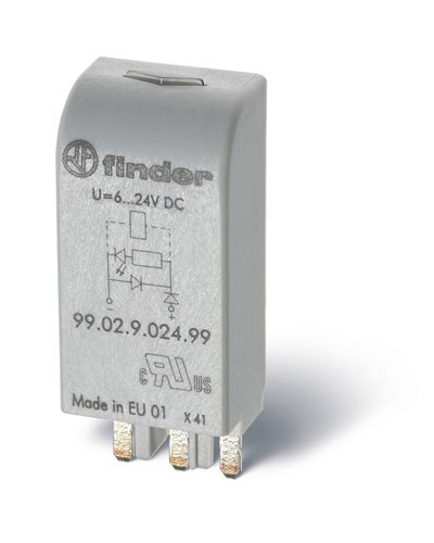 Модуль защиты шунтирующее соединение 110...240В AC FINDER 9902823007 1301487 - фото 16704917