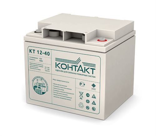 Аккумулятор КОНТАКТ КТ 12-40 KNT0001014 - фото 16705919