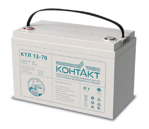 Аккумулятор КОНТАКТ КТЛ 12-70 KNT0001017 - фото 16705936
