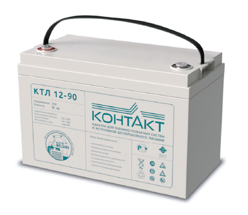Аккумулятор КОНТАКТ КТЛ 12-90 KNT0001018 - фото 16705940