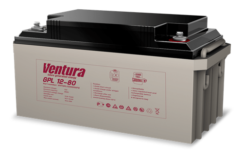 Аккумулятор для ИБП Ventura GPL 12-80 VNT0001022 - фото 16706071
