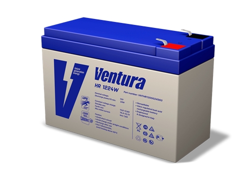Аккумулятор для ИБП Ventura HR 1224W VNT0001024 - фото 16706083