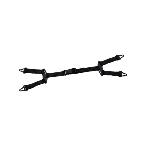 Ремень подбородочный Dynamic Jugalpha к каске Venitex 4х-точечный, 10 шт/уп JUGALDYNGR - фото 16712801