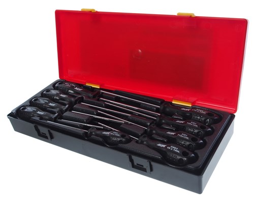 JTC-K7091 - Набор отверток TORX T8-T40 9 предметов в кейсе JTC - 
Комплектация: отвертки TORX (9 шт.)

ТВ, Т9, Т10, Т15, Т20, Т25, Т27, Т30, Т40. JTC-K7091 - фото 16722537