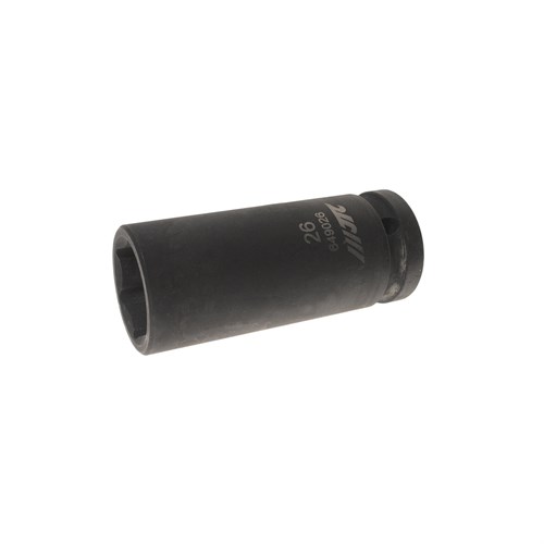 JTC-649026 - Головка торцевая 3/4" 26мм ударная глубокая L=90мм JTC - 
6 граней, метрический размер.
Изготовлена из высококачественной хром-молибденовой стали.
Размер: 3/4"х26 мм.
Общая длина: 90 мм. JTC-649026 - фото 16725088