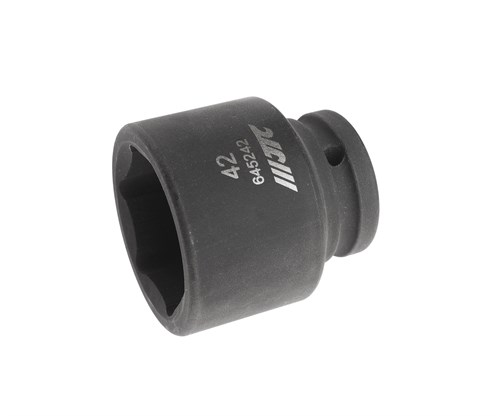 JTC-645242 - Головка торцевая 3/4" 42мм ударная L=63мм JTC - 
6 граней, метрический размер.
Диаметр: 42 мм., ширина - 61 мм.
Общая длина: 62 мм.
Размер: 3/4” Dr.
Изготовлена из высококачественной хром-молибденовой стали.
Габаритные размеры: 62/61/61 JTC-645242 - фото 16725185