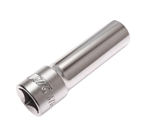 JTC-47613 - Головка торцевая 1/2" 13мм глубокая L=76мм JTC - 
  6 граней, метрический размер. 
  Изготовлена из закаленной хром-ванадиевой стали.    
  Размер: 1/2&rdquo;х13 мм.
  Общая длина: 76 мм.    
  Количество в оптовой упаковке: 10 шт. и 200  JTC-47613 - фото 16725815