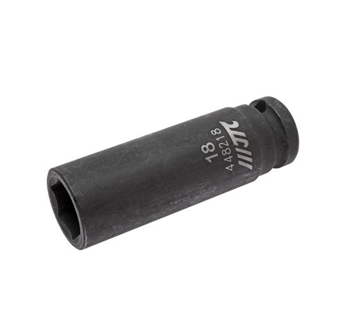 JTC-448218 - Головка торцевая 1/2" 18мм ударная глубокая L=82мм JTC - 
  6 граней, метрический размер. 
  Изготовлена из высококачественной хром-молибденовой стали. 
  Размер: 1/2&quot;х18 мм.
  Общая длина: 82 мм. 
  Количество в оптовой упаковке: 1 JTC-448218 - фото 16726519