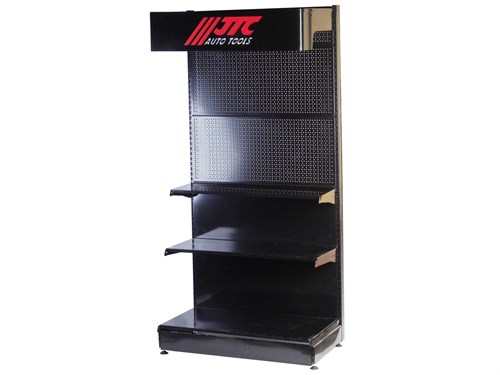 JTC-0002 - Стенд для инструмента 100х205х50см с подсветкой и двумя полками JTC - 
Материал: сталь 3 мм.
Покрытие: порошковое, черного цвета.
Перфорация: шаг 25 мм.
В комплекте: 2 дополнительных полки.
Параметры: 1000х2050х500 мм.
Стенд оборудован светодио JTC-0002 - фото 16727617