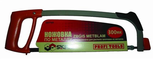 Ножовка по металлу 300 мм (+90 градусов) металлическая ручка SKRAB 20744 20744 - фото 16731430