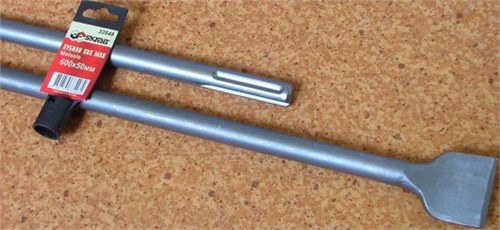Зубило 18 х 50 х 600 мм SDSmax SKRAB 33548 33548 - фото 16733115