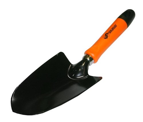 Совок посадочный широкий 300 х 95 х 40 оранжевая ручка SKRAB 28144 28144 - фото 16734321