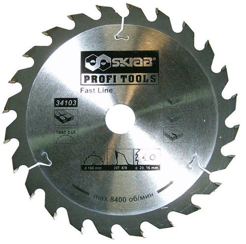 Диск пильный по дереву FAST LINE 190 x 30 мм 12Т 34105 34105 - фото 16734800