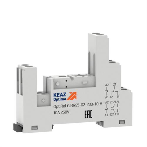 Розетка для реле OptiRel G RR95-02-230-10-V КЭАЗ 281173 1337266 - фото 16735392