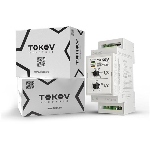 Терморегулятор механический для систем антиобледенения на DIN-рейку Tokov Electric TKE-TR-RF 1796595 - фото 16735426